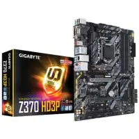 Gigabyte Z370 HD3P 1.0 Processor family Intel, Processor socket LGA1151, Memory slots 4, Chipset Intel Z, ATX