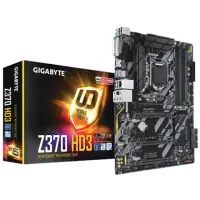 Gigabyte Z370 HD3 1.0 Processor family Intel, Processor socket LGA1151, DDR4 DIMM, Memory slots 4, Chipset Intel Z, ATX
