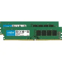Crucial 32 Kit (16GBx2) GB, DDR4, 2400 MHz, PC/server, Registered No, ECC No