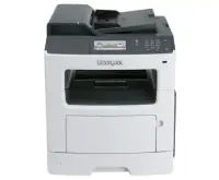 Lexmark Printer MX417de  Mono, Laser, Multifunctional, A4, Wi-Fi, Grey/ black