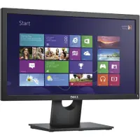 DELL E Series E2016HV LED display 49,5 cm (19.5") 1600 x 900 pikslit HD+ LCD Must