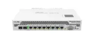 MikroTik Cloud Core Router CCR1009-7G-1C-1S+PC 10/100/1000 Mbit/s, Ethernet LAN (RJ-45) ports 7, 1xUSB, Router OS, Level 6 license, 1, Web Management, Rack mountable