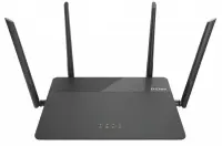 D-Link EXO AC1900 MU-MIMO juhtmevaba ruuter Gigabit Ethernet Kaks sagedusala (2,4 GHz / 5 GHz) 4G Must
