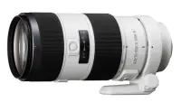 Sony SAL70200G2 kaameraobjektiiv Telefoto-objektiiv Must, Valge