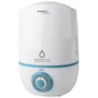 Scarlett Humidifier SC - AH986M16 Humidification capacity 300 ml/hr, White, Type Ultrasonic, 20 W, Suitable for rooms up to 30 m², Water tank capacity 2.3 L