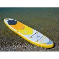 Viamare Inflatable SUP Board, 330 cm, 160 kg, Yellow, with SUP Paddle, 170-210cm