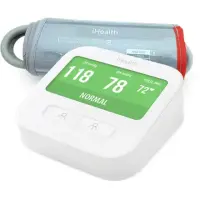 iHealth CLEAR Smart Blood Pressure Monitor  White, Weight 350 g, Wireless, Method of measurement: Oscillimetric with automatic inflation/deflation. The WiFi connection., measures blood pressure and pulse rate