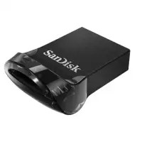 Sandisk Ultra Fit™ USB 3.1 - Small Form Factor Plug and Stay Hi-Speed USB Drive 32 GB, USB 3.1, Black