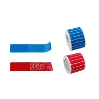 Turvaetikett NT, 25 x 85 mm, sinine, 100 tk