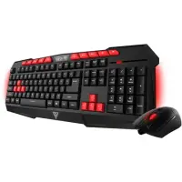 Gamdias Ares V2 Esential Gaming Combo GKC100 - Ares V2 keyboard+Demeter V2 Optical Mouse, Gaming, Wired, Membrane, Black, US