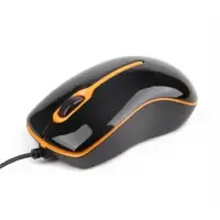 Gembird Optical mouse, USB Black and orange