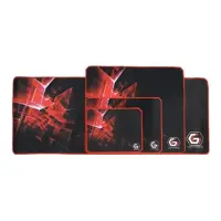 Gembird | MP-GAMEPRO-M Gaming mouse pad PRO, Medium | Mouse pad | 250 x 350 x 3 mm | Black/Red – pilt 2
