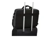 Case Logic | Era Attaché | Fits up to size 15.6 " | Messenger - Briefcase | Shoulder strap | Obsidian