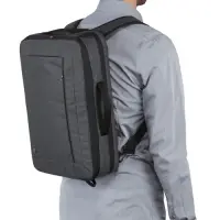 Case Logic | Era Hybrid Briefcase | Fits up to size 15.6 " | Messenger - Briefcase/Backpack | Shoulder strap | Obsidian – pilt 9