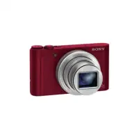 Sony DSC-WX500R Compact camera, 18.2 MP, Optical zoom 30 x, Digital zoom 120 x, Image stabilizer, ISO 12800, Display diagonal 3 ", Wi-Fi, Focus 0.05m - ∞, Video recording, Lithium-ion, Red – pilt 2