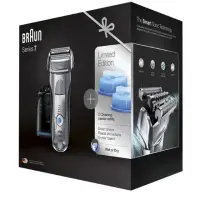 Braun Shaver 7899cc+CCR2 Charging time 1  h, Wet use, Li-Ion, Number of shaver heads/blades 4, Silver/ black