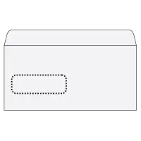 Ümbrikud Postfix E65 RH 110 x 220mm, 25 tk