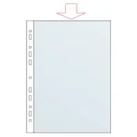 Köidetavad kiletaskud Foprus A4, 42 mic, matt, 100 tk (kogus 2 pakki)