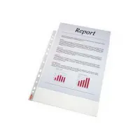 Köidetavad kiletaskud ESSELTE A4, 75mic, läbip.läikiv, 100 tk