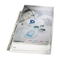 Köidetavad kiletaskud känguru U-taskud Leitz A4, köiteriba metallist, 3 tk