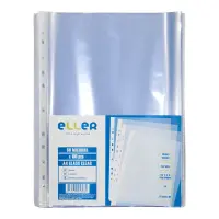 Köidetavad kiletaskud Eller A4 PP, 60 mic, läikiv, 100 tk (kogus 2 pakki)
