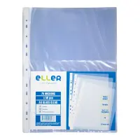 Köidetavad kiletaskud Eller A4 PP, 80 mic, läikiv, 50 tk