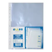 Köidetavad kiletaskud ELLER A4, PP, 60mic, läikiv,10 tk (kogus 2 pakki)