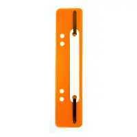 Köidetavad köiteklambrid, oranž, 25 tk (kogus 2 pakki)