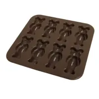 Yoko Design Bear mould baking forms Brown, Dishwasher proof