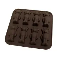 Yoko Design Bear mould baking forms Brown, Dishwasher proof