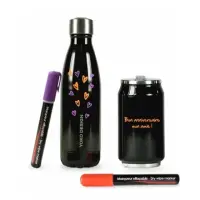 Yoko Design 2 dry wipe markers Orange and Lilac