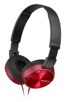 Sony MDR-ZX310APR headphones Stereo Headset, Red Sony Foldable Stereo Headphones MDR-ZX310APR Wired On-Ear Microphone Black/Red
