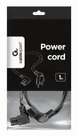 CABLE POWER EU 1M/ANGLED PC-184L GEMBIRD