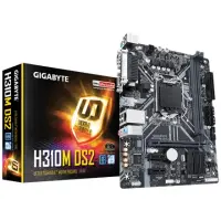 Gigabyte H310M DS2 1.0 Processor family Intel, Processor socket LGA1151, DDR4 DIMM, Memory slots 2, Chipset Intel H, Micro ATX