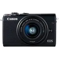 Canon EOS M100 BK M15-45 S + IRISTA EU18 Mirrorless Camera Kit, 24.2 MP, ISO 25600, Display diagonal 3.0 ", Video recording, Wi-Fi, CMOS, Black