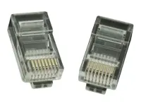 Cablexpert | Modular plug (adapter) 8P8C for solid CAT6 LAN cable, 10 pcs per bag – pilt 4
