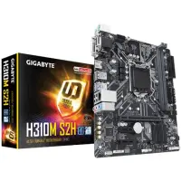 Gigabyte H310M S2H 1.1 Processor family Intel, Processor socket LGA1151, DDR4 DIMM, Memory slots 2, Number of SATA connectors 4 x SATA 6Gb/s connectors, Chipset Intel H, Micro ATX