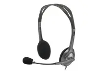 Logitech | Stereo headset | H111 | Built-in microphone | 3.5 mm | Grey – pilt 18