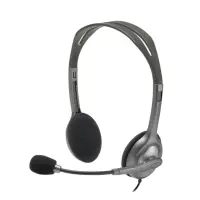 Logitech | Stereo headset | H111 | Built-in microphone | 3.5 mm | Grey – pilt 22