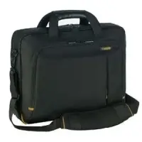 DELL Targus Meridian II Toploader 39,6 cm (15.6") Portfell Must