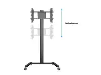 MB Display Stand 180 Single Black 32inch