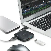 TP-Link UH400 V3 jaotur USB 3.2 Gen 1 (3.1 Gen 1) Type-A 5000 Mbit/s Must
