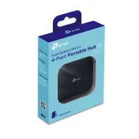 TP-Link UH400 V3 jaotur USB 3.2 Gen 1 (3.1 Gen 1) Type-A 5000 Mbit/s Must – pilt 7