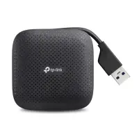 TP-Link UH400 V3 jaotur USB 3.2 Gen 1 (3.1 Gen 1) Type-A 5000 Mbit/s Must – pilt 10