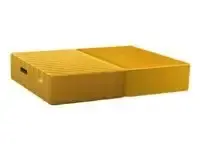 WD My Passport 1TB portable HDD Yellow – pilt 2