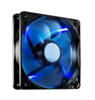 CM SICKLEFLOW 120X120X25 BLUE LED FAN