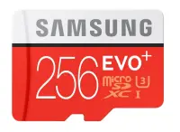 SAMSUNG MicroSD EVO+ 256GB Class10 +Adap