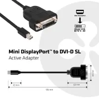 CLUB 3D MINI-DP->SINGLELINK DVI ADAPTER – pilt 3