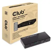 CLUB3D HDMI 2.0 UHD SwitchBox 4 Ports – pilt 10