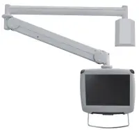 Neomounts by Newstar FPMA-HAW100 monitori kinnitus ja alus 61 cm (24") Valge